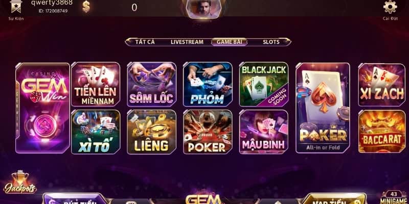 Gemwin - Chơi Ngay Gemwin Game Bài Đại Phú Quý Và Trúng Lớn 2 game bài gemwin