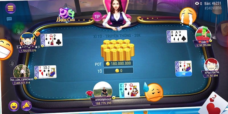 Gemwin - Chơi Xì Tố Đỉnh Cao, Cơ Hội Nhận Thưởng Lớn 2 Hình thức chơi Xì tố Gemwin
