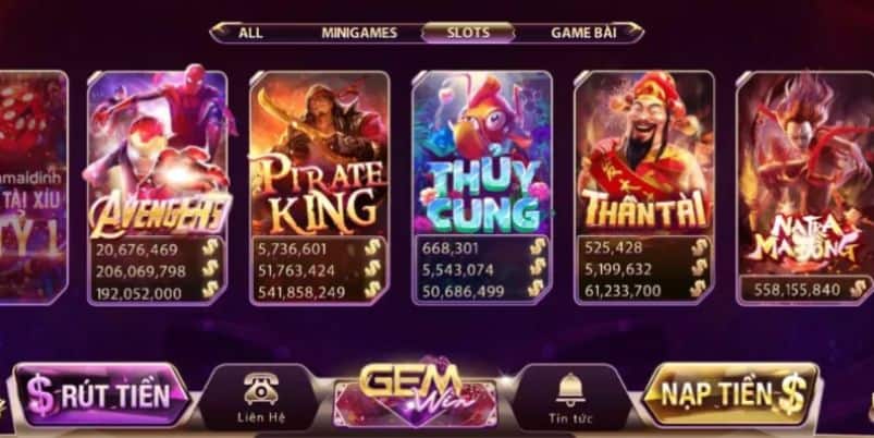 Gemwin - Trải Nghiệm Gemwin Site Mới Nhất, Nhận Quà Hấp Dẫn 2 Kho trò chơi khổng lồ tại Gemwin Site