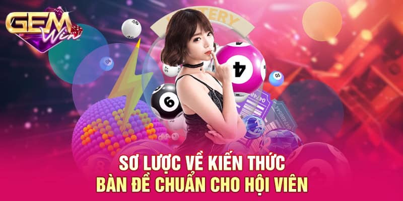 Bàn Đề Chuẩn GEMWIN - Đầu Tư Hiệu Quả Cho Người Chơi 2025 1 Sơ lược về kiến thức bàn đề chuẩn cho hội viên