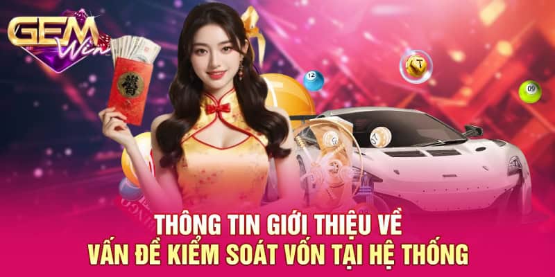 Kiểm Soát Vốn GEMWIN - Kiến Thức Đầu Tư Hiệu Quả Nên Bỏ Túi 1 Thông tin giới thiệu về vấn đề kiểm soát vốn tại hệ thống