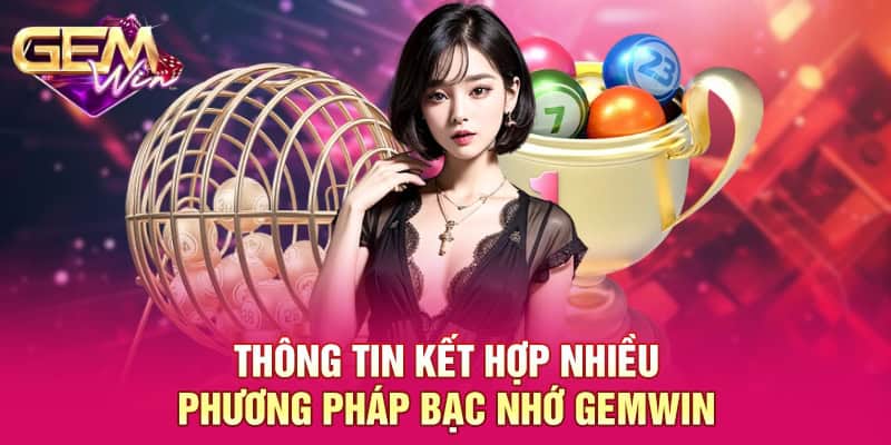 Thông tin kết hợp nhiều phương pháp bạc nhớ GEMWIN